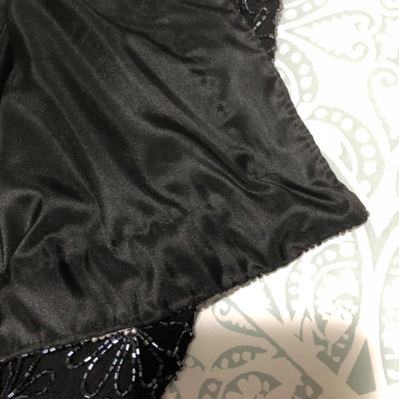 Papell Boutique vintage beaded evening jacket Medium - Picture 6 of 7